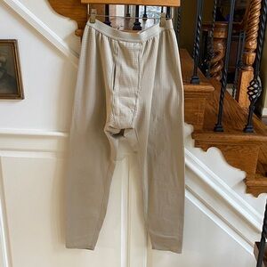 PECKHAM Cold Weather Drawers Pants Long Johns Thermal Layer Sand